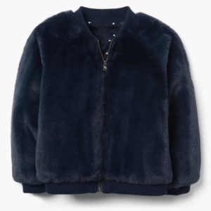 Image of sale on Fuzzy Bomber Jacket $29.00
