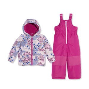 Image of sale on Joe Fresh Toddler Girls’ 2 Piece Snowsuit Set $59.00