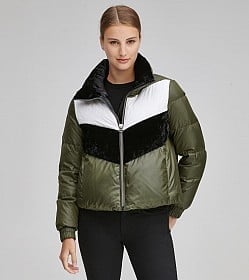Image of sale on BEDFORD COLOR BLOCK DOWN PUFFER MARC NEW YORK $109