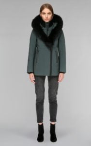 Image of sale on mackage  fitted winter down coat with fur hood
