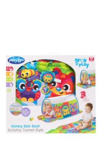 Image of sale on Playgro Honey Bee Bear Activity Tunnel Gym