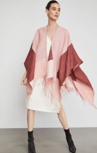 Image of sale on Colorblocked Twisted Fringe Ruana