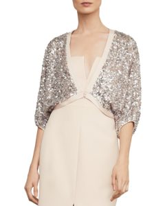 Image of sale on BCBG Sequined Cropped Top