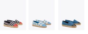 Image of sale on Tory Burch Color-Block Espadrille