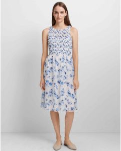 Image of sale on Blue Silk Dress