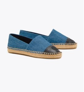 Image of sale on COLOR-BLOCK DENIM ESPADRILLE