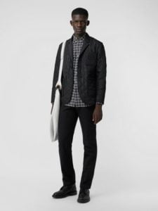 Image of sale on Burberry  Diamond Quilted Coat