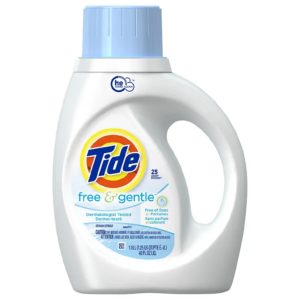 Image of sale on 40oz Tide Free HE Liquid Detergent