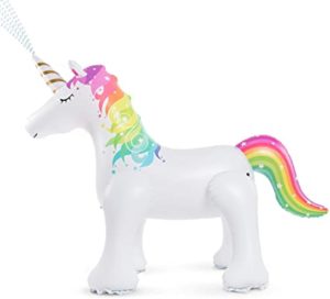 Image of sale on Jasonwell Unicorn Sprinkler Inflatable Unicorn Water Toys