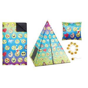 Image of sale on Emoji 4-Piece Teepee Tent Set