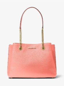 Image of sale on MICHAEL KORS Pebbled Leather Shoulder Bag