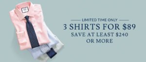 Image of sale on Charles Tyrwhitt Shirt Sale