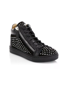 Image of sale on Giuseppe Zanotti Little Girl’s & Girl’s Rhinestone High-Top Sneakers