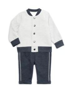 Image of sale on Miniclasix Baby Boy’s 3-Piece Jacket, T-Shirt & Pants Set