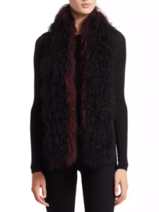 Image of sale on The Fur Salon Tibetan Lamb Scarf