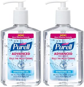 Image of sale on PURELL  Hand Sanitizer, 8 oz, 2 pk