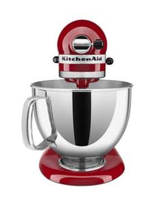 Image of sale on KitchenAid® 5 Quart Artisan Stand Mixer (Red & Black)