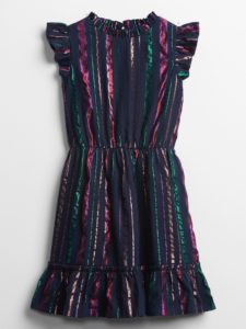 Image of sale on Mockneck Ruffle Dress