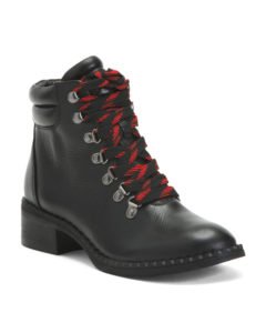 Image of sale on Ultimate Comfort Leather Hiker Booties