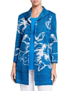 Image of sale on Long Floral Space Dye Jacket