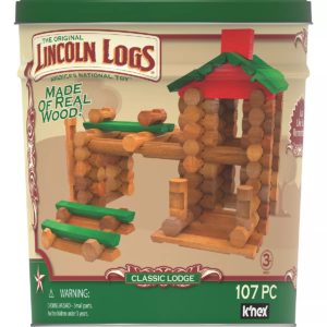 Image of sale on Lincoln Logs Classic Lodge Tin