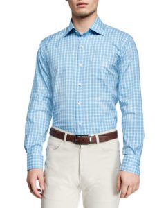 Image of sale on Men’s Crown Fabian Plaid Sport Shirt