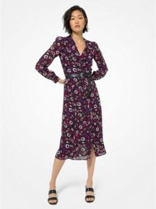 Image of sale on Floral Georgette Shirtdress