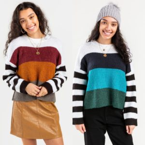 Image of sale on Dinora Color Block Sweater