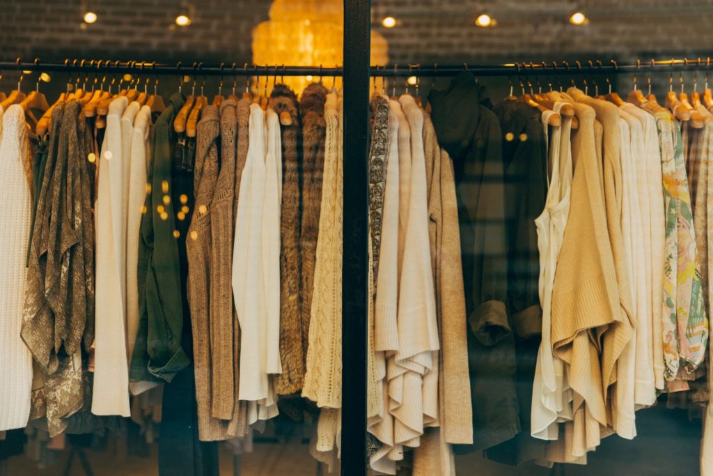 clothing deals at thrift shop