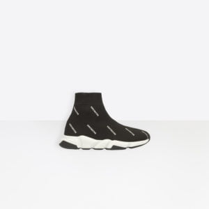 Image of sale on Trainers with Balenciaga allover logo (size 25-30)