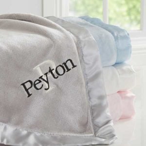 Image of sale on All About Me! Embroidered Baby Blanket