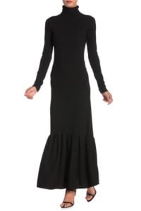 Image of sale on Long Sleeve Turtleneck Maxi Dress