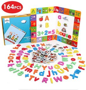 Image of sale on 164 pcs Magnetic Letters and Numbers