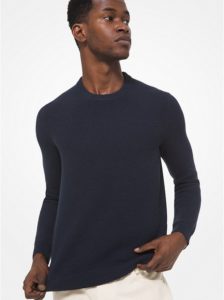 Image of sale on Textured Cotton Blend Sweater (More Colors)