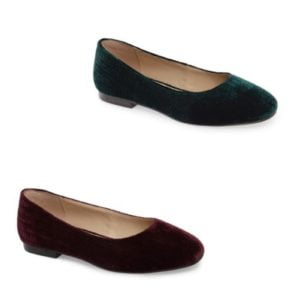 Image of sale on Camilla Velvet Flat