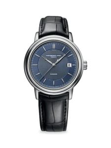 Image of sale on Maestro Stainless Steel & Croc-Embossed Leather-Strap Watch