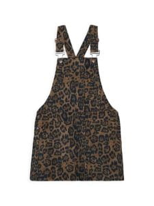 Image of sale on Girl’s Leopard-Print Dress