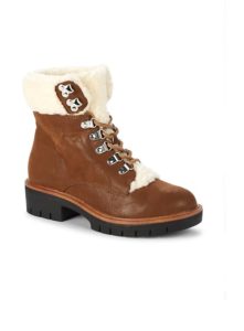 Image of sale on Faux Shearling-Lined Booties