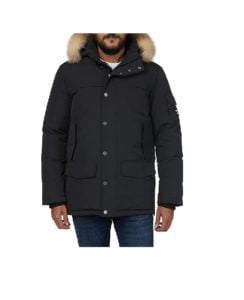 Image of sale on Duck Down-Fill Crystal Fox Fur-Trim Parka