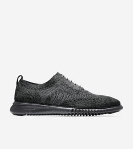 Image of sale on 2.ZERØGRAND Wingtip Oxford in Black-Magnet Stitchlite