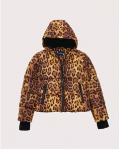 Image of sale on Big Girls Leopard Print Jacket