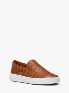 Image of sale on Keaton Crocodile Embossed Slip-On Sneaker