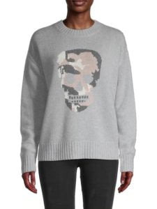 Image of sale on Skull Cashmere Sweater