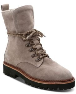 Image of sale on March Lace-Up Lug Sole Hiker Booties