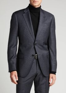 Image of sale on Men’s Plaid Wool Two-Piece Suit (size 40-46)