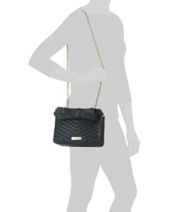 Image of sale on Leather Soft Earthette Shoulder Bag With Bow