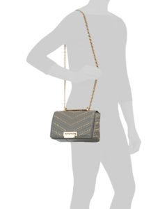 Image of sale on Leather Soft Earthette Medium Chain Shoulder Bag