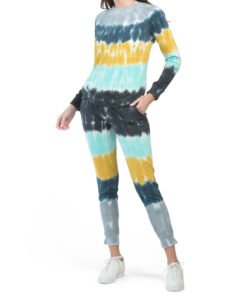 Image of sale on Waffle Ombre Top And Jogger Set