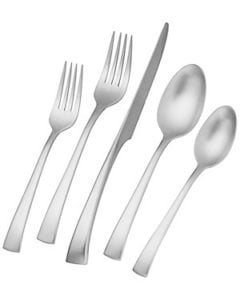 Image of sale on Satin 45pc Stainless Steel Flatware Set