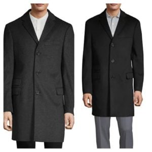 Image of sale on Wool & Cashmere-Blend Topcoat